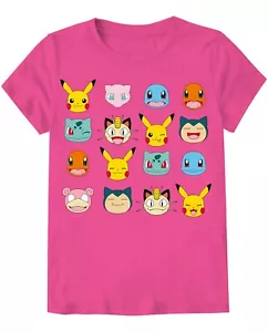 Pokemon ☆ Mädchen Mixin Heads T-Shirt ☆ (Little & Big Girls) XS-XL - Bild 1 von 5