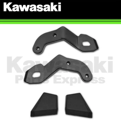 НОВЫЙ 2018-2023 ПОДЛИННЫЙ KAWASAKI KQR 28 ЛИТРОВ ЖЕСТКИЙ СЕДЕЛЬНАЯ СУМКА ФИТИНГ НАБОР NINJA H2 - Изображение 1 из 4