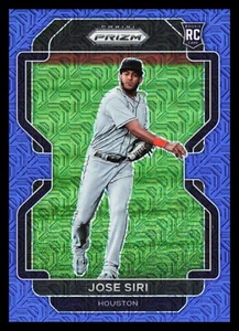 2022 Panini Prizm Jose Siri Rookie Blue Mojo Prizm /199 - Picture 1 of 2