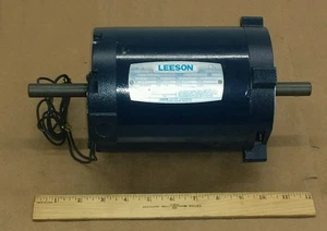 Leeson 167726-1 Motor 1/4 HP 1725 RPM 115V 60 Hz C4C17DC109A 102111.00 - Picture 1 of 6