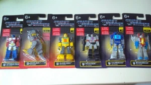 PREXIO HASBRO Limited Edition Transformers 2.5" Minifigures Full Set of 6 - NEW - Picture 1 of 8