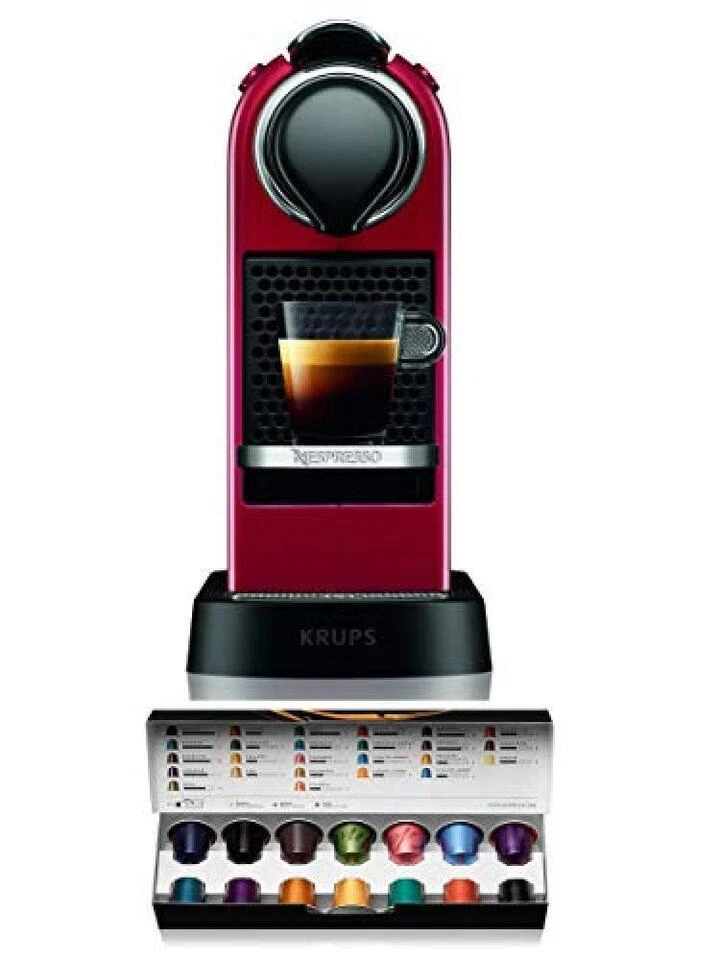 Krups Nespresso CitiZ XN7415 Kapselmaschine - Rot
