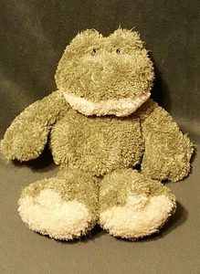 GANZ Heritage Collection Bellbottom Frog Plush Green Stuffed Animal Toy 12" - Picture 1 of 5
