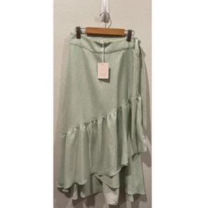 Falda midi LC LAUREN CONRAD ramo rubor como nueva talla XS - Imagen 1 de 3