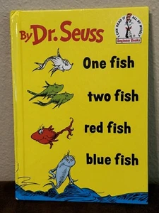 Beginner Books(R) Ser.: One Fish Two Fish Red Fish Blue Fish by Seuss (1960,... - Picture 1 of 8
