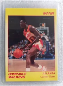 Dominique Wilkins Hawks 1991 Star Yellow #2 - Picture 1 of 4