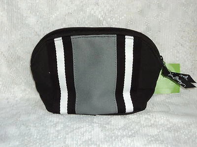 Vera Bradley Bolsa Cosmética em Fanfarra Bloco de Cor Fecho com Zíper Lona BIN $27 - Imagem 1 de 4