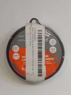 SouthBend 15 Lb. 370 Yd. Clear Monofilament Fishing Line M1415   - Image 1 of 4