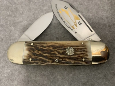 Cuchillo Club Cubiertos Chattahoochee Puntera de Elefante Hecho a Mano Alemán Marca Bulldog 1996 Foto 1 de 4