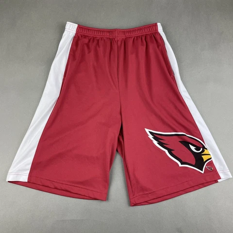 Arizona Cardinals Shorts NFL Team Apparel Athletic Football Mens Medium Cover
