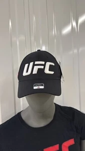 Offizielle UFC Baseball-Stil Kappe Mütze schwarz brandneu Reebok L/XL - Bild 1 von 3