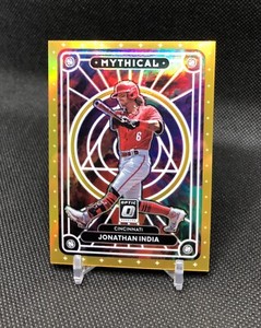 2022 Optic Jonathan India “MYTHICAL” /10 GOLD PRIZM SSP #MTH-24 RED SPARROW 📈📈