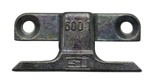 Upvc Door Roller Cam Keep Strike Plate Si 600-1 Siegenia Door & Window Striker - Picture 1 of 4