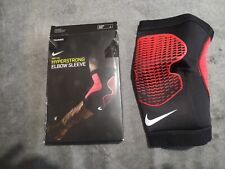 Nike Pro manche coude hyperstrong noir/rouge adulte unisexe taille S
