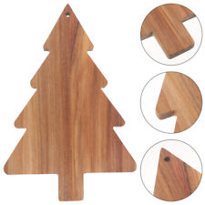 Christmas Tree Charcuterie Board Wooden Tray Sushi Plate-GQ