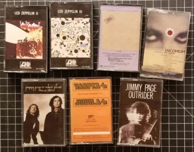 7 LED ZEPPELIN Cassettes II III IN THROUGH THE OUT DOOR Outrider ENCOMIUM +2 - Image 1 of 4