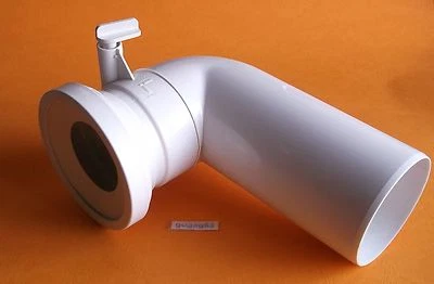 WC Anschlußbogen mit Rattensperre Rattenstopp # 9372493 - Bild 1 von 4