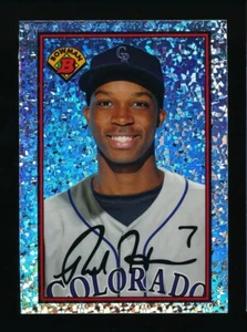 ROSELL HERRERA ⚾ 2014 Bowman Chrome Silver Diamond Refractor #BIB89-RH Rockies - Picture 1 of 2