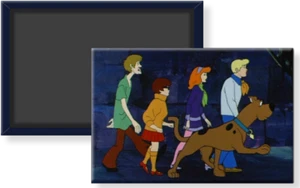 Scooby Doo Gang Shaggy Fred Daphne Velma Kühlschrank Cartoon Show Magnet 2 x 3 - Bild 1 von 4