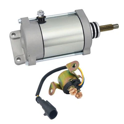 Starter&Relay For Polaris Ranger XP 900 Crew 900 2013 2014 4014037 4014548 19487 - Image 1 of 4