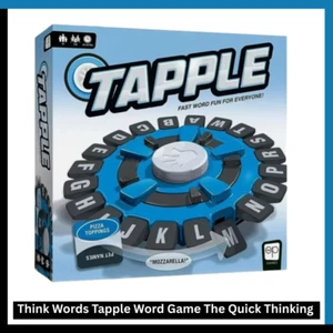 Think Words Tapple Word Game The Quick Thinking, Letter Pressing Game NEW\ - Picture 1 of 5
