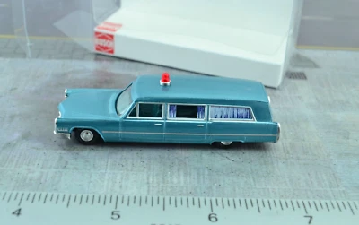 Busch 42918 Cadillac 1966 Ambulance Hearse Light синий HO масштаб 1:87 - Изображение 1 из 2