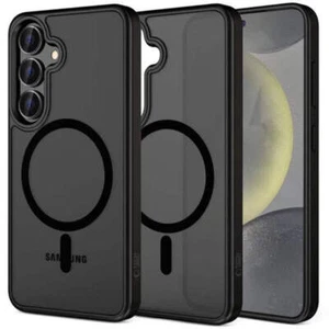 Funda Tech-Protect MagMat MagSafe Samsung Galaxy S25+ Plus negra mate - Imagen 1 de 4