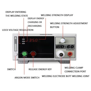 Thermoelement Punktschweißgerät Stumpfschweißgerät Temperaturmessung - Bild 1 von 11