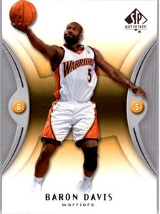 2006-07 SP Authentic Basketball #26 Baron Davis