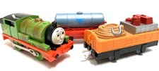 "OIL DIRTY" PERCY Thomas & Friends Trackmaster Motorized Train 2009 EXCELLENT