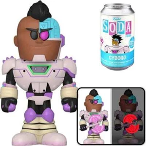 Funko Soda Teen Titans Go Cyborg lata sellada de fábrica probabilidades de persecución 1:6 - Imagen 1 de 1