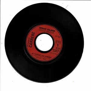 Hervé VILARD Scheibe 45T ICH TUTOIE LES ANGES - AUCH ALLE .. GEIGEN -KARRIERE 49009 - Bild 1 von 2