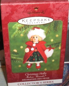 WEIHNACHTSSTECHPALME `2000 - MADAM ALEXANDER, 5. IN SERIE, PUNZE ORNAMENT - KOSTENLOSER VERSAND - Bild 1 von 7