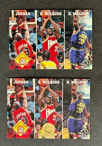 MICHAEL JORDAN 1993-94 NBA AROS #283 BASE E INSERTO DORADO - LOTE DE 2 TARJETAS - W021225M - Imagen 1 de 2