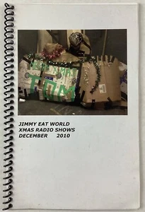 Jimmy Eat World Tour Itinerary Booklet Xmas Radio Tour December 2010 Blink 182 - Picture 1 of 5
