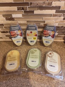 Yankee Candle 6 Packs Wax Melts Sunlit Autumn Iced Berry Lemonade 2.6 Oz Each - Picture 1 of 7
