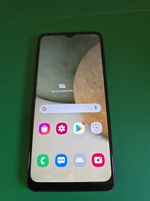 Samsung Galaxy A12  64GB - Black ,Dual Sim  Unlocked   - Faulty MIC     (DK736) - Image 1 of 4