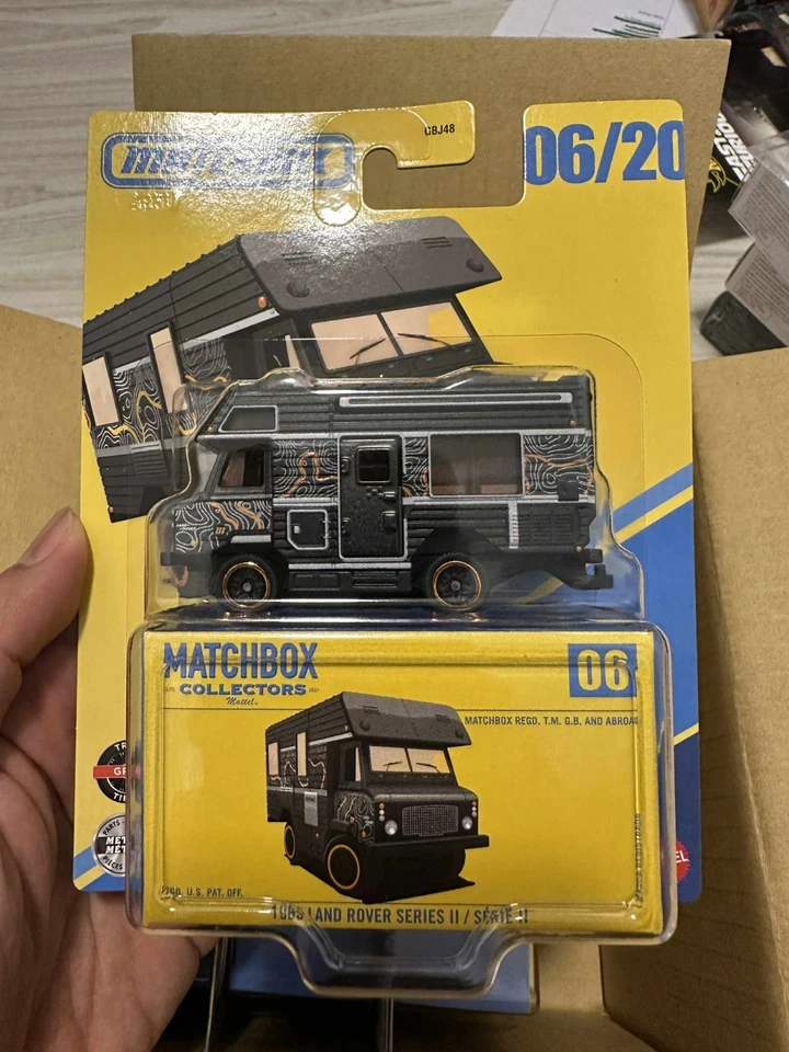 Nuovo 2026 Mix 1 Matchbox Collettore 1965 Land Rover Serie II 1/64 Diecast Nero - Immagine 1 di 1