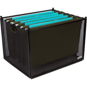 Hanging File Organizer Mesh Box, Supports Letter and Legal-Sized Hanging Fold... - Picture 1 of 7