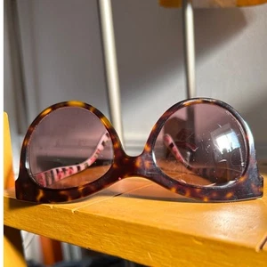 Gafas de sol Dolce & Gabbana para mujer ojo de gato DG4311 31667E Habana con estampado rosa - Imagen 1 de 15