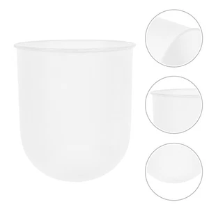  2 Stück WC Schüssel Bürstenhalter Bad Schrubber Kunststoff Becher Becher wiederverwendbar - Bild 1 von 17