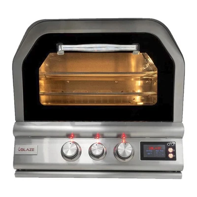Blaze 26-Inch Built-In Propane Outdoor Oven Rotisserie - Image 1 of 4