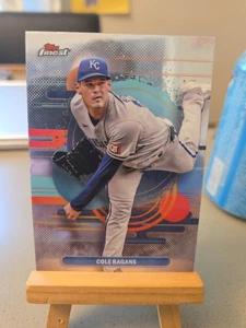 2025 Topps Finest Uncommon Cole Ragans #122 Kansas City Royals - Picture 1 of 2