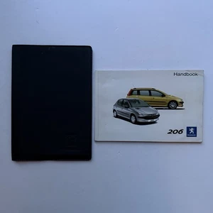 PEUGEOT 206 - MK1 OWNERS MANUAL HANDBOOK 2003 PRINT - WALLET PACK 2001 - 2005 - Picture 1 of 10