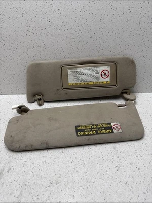 1999-2003 Lexus GS300 Driver Passenger Side Sun Visor Pair - Image 1 of 4