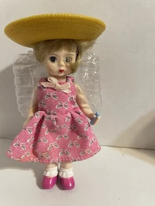 Madame Alexander (Hop, Skip & Jump) Doll Holding Chalk 2005 5” Sleep Eyes - Picture 1 of 14