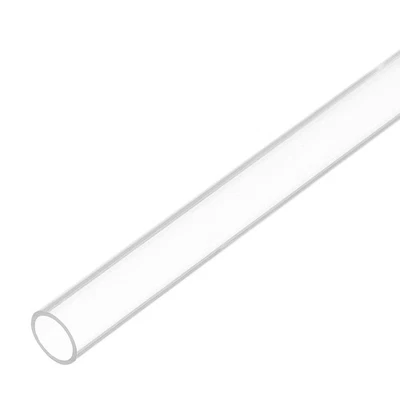 Plastic Pipe Rigid Polycarbonate Round Tube Clear 8mm ID 10mm OD 14"(350mm) - Изображение 1 из 4