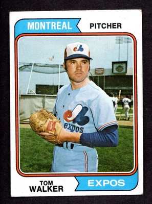 1974 Topps #193 Tom Walker GD/VG - Image 1 of 2