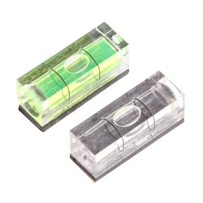 Mini Spirit Bubble Level with Stripe for Picture Hanging Measuring Tool - Image 1 of 4