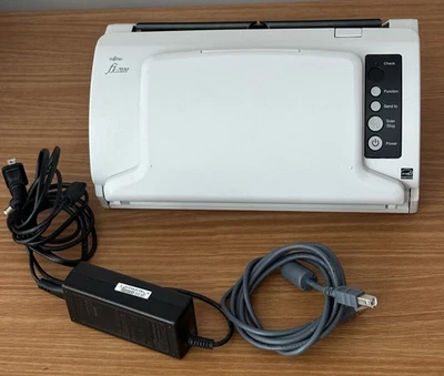 Fujitsu fi-7030 Document & Image Scanner with Power Supply & USB Cable -Read - - Image 1 of 4